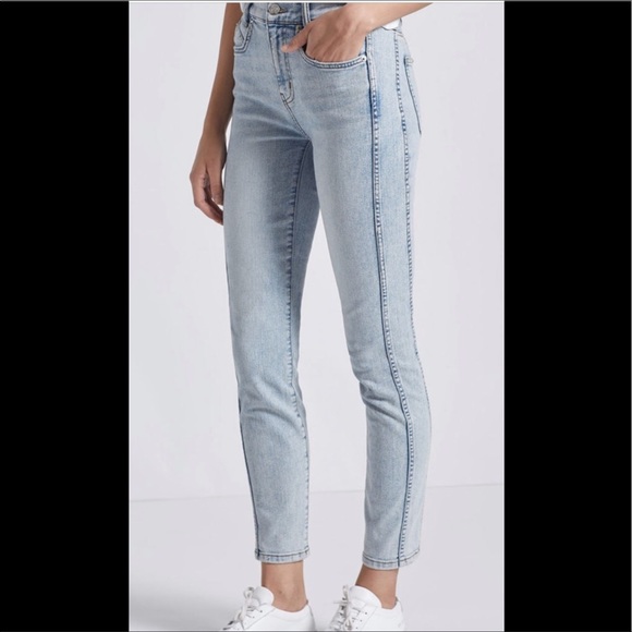 CURRENT/ELLIOTT POCKET HIGH WAIST STILETTO Jean 25 - Picture 3 of 8